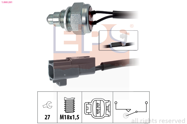 EPS Kytkin, peruutusvalo 1.860.261