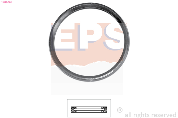 EPS Uszczelka, termostat 1.890.681