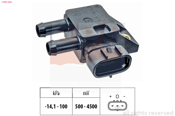 EPS Paineilma-anturi, korkeus 1.993.284