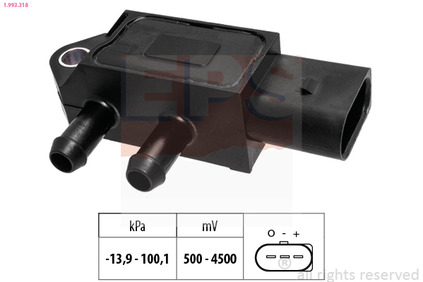 EPS Paineilma-anturi, korkeus 1.993.318