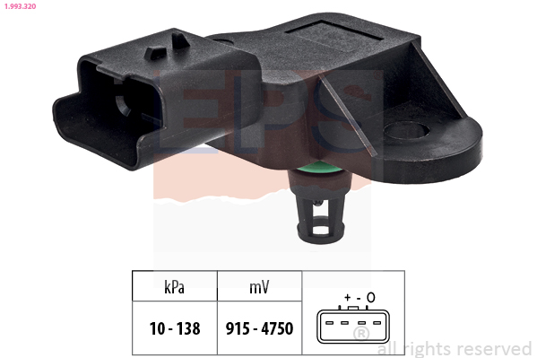 EPS Paineilma-anturi, korkeus 1.993.320