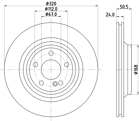 HELLA PAGID Piduriketas 8DD 355 133-251
