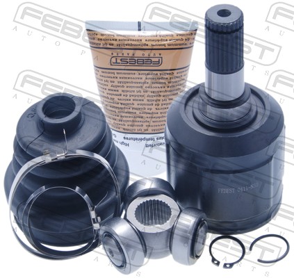 FEBEST Ledsats, drivaxel 0411-N33