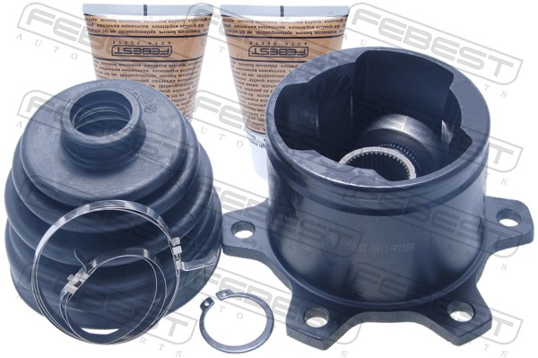 FEBEST Veovõlli otsa komplekt 0411-V75RR
