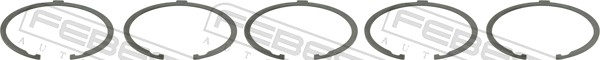 FEBEST Zestaw montażowy, osłona, wał napędowy CC-2-27X2-PCS5