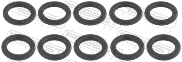 FEBEST Tiivisterengas, kylmäaineputki RINGAH-028-PCS10