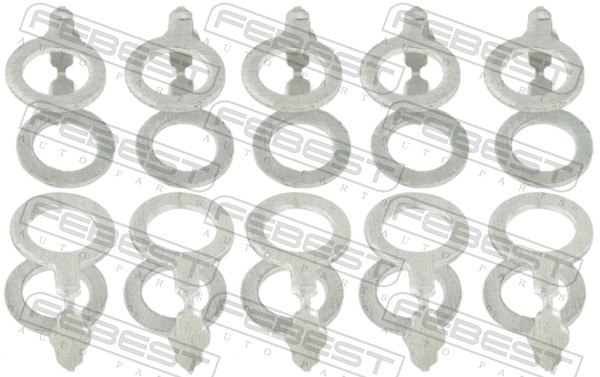 FEBEST Tiivisterengas, ruiskutusventtiili RINGFL-007-PCS10