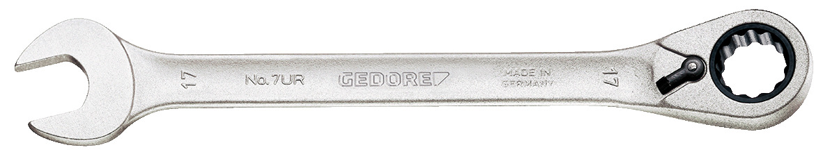 GEDORE Käristiga lehtsilmusvõti 7 UR 9