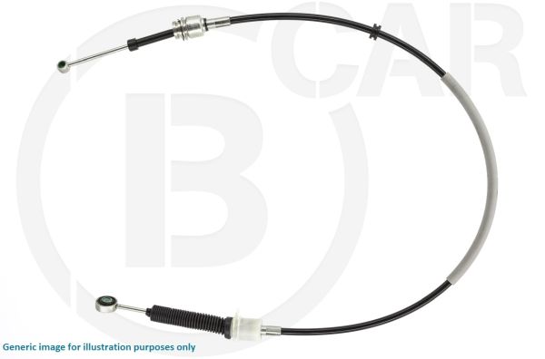 B CAR trosas, neautomatinė transmisija 001VW003