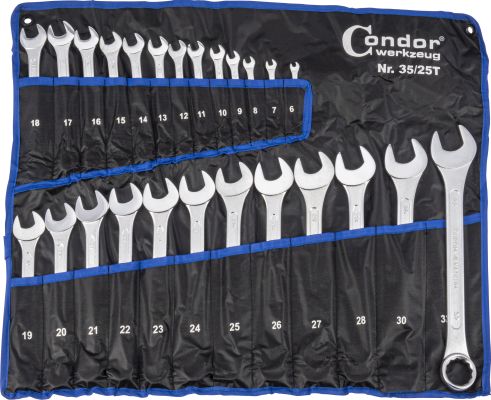 Condor werkzeug Blocknyckelsats 35-25T