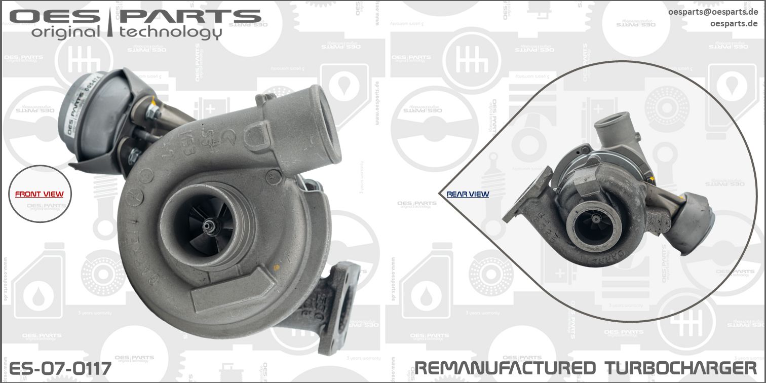 OES PARTS Turbo ES-07-0117