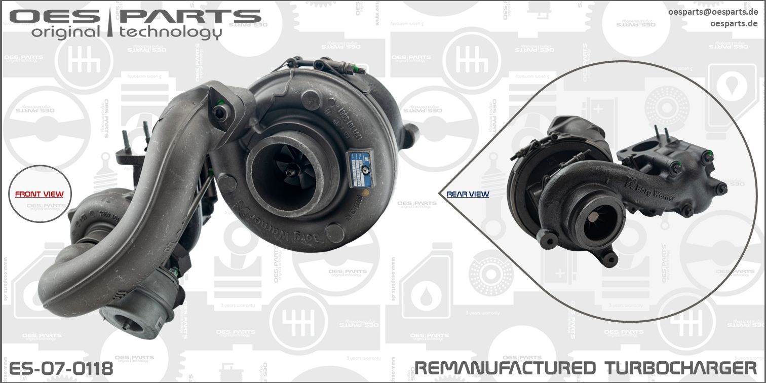 OES PARTS Laddare, laddsystem ES-07-0118