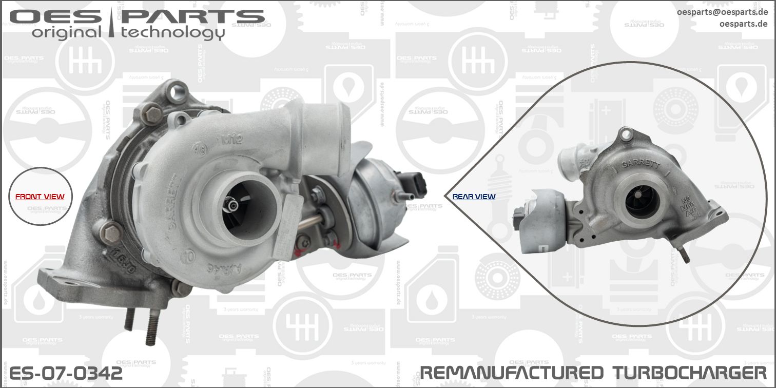 OES PARTS Turbo ES-07-0342