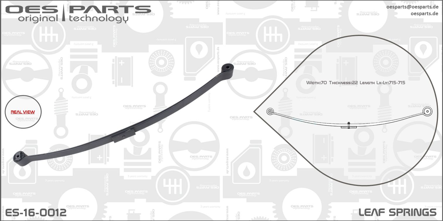 OES PARTS Vedruleht ES-16-0012