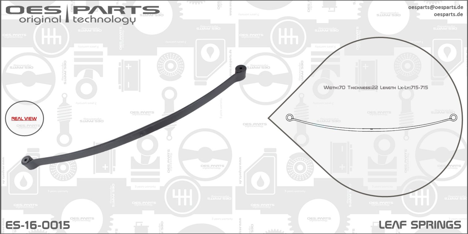 OES PARTS Vedruleht ES-16-0015