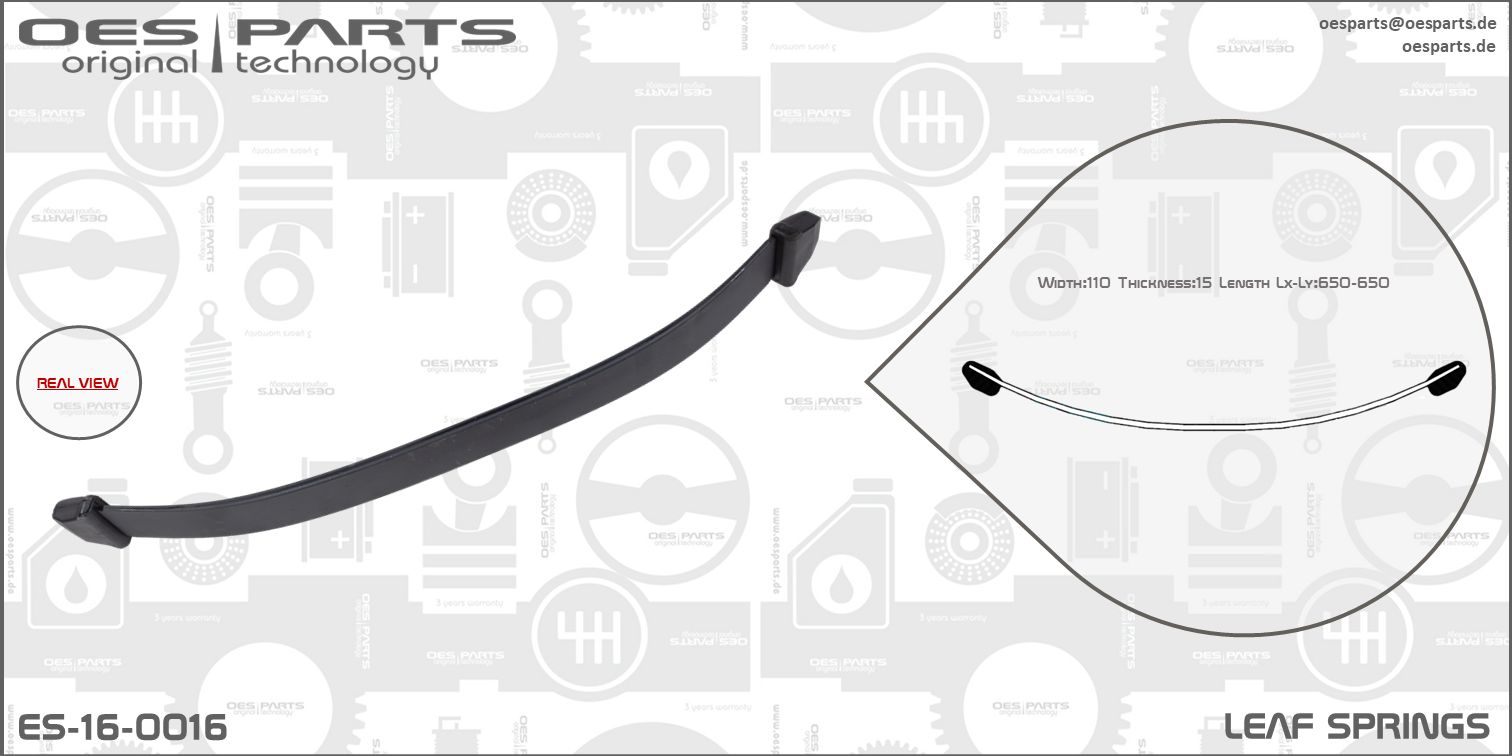 OES PARTS Vedruleht ES-16-0016