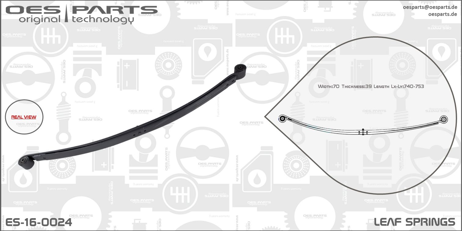 OES PARTS Vedruleht ES-16-0024