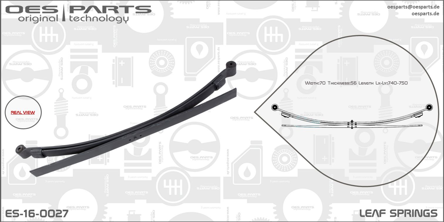 OES PARTS Vedruleht ES-16-0027