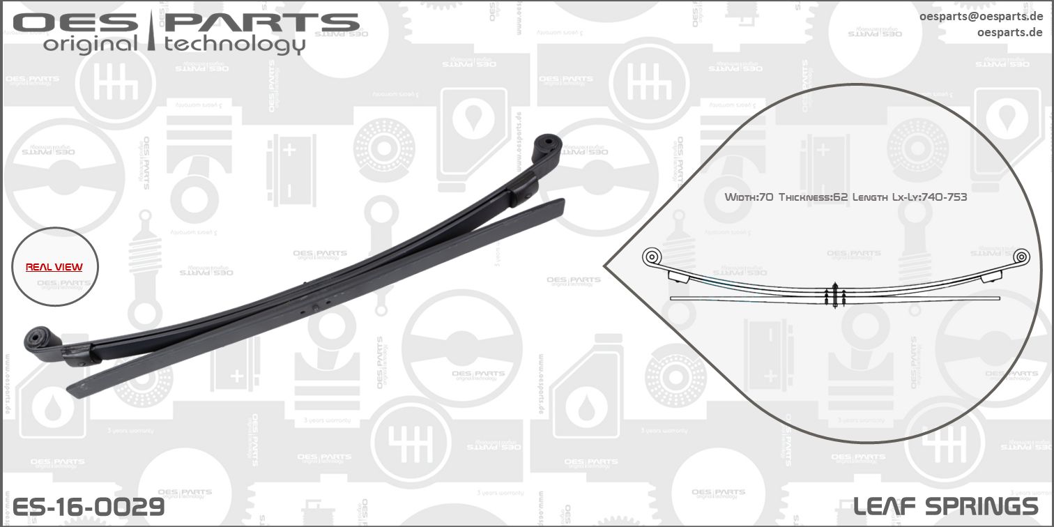 OES PARTS Vedruleht ES-16-0029