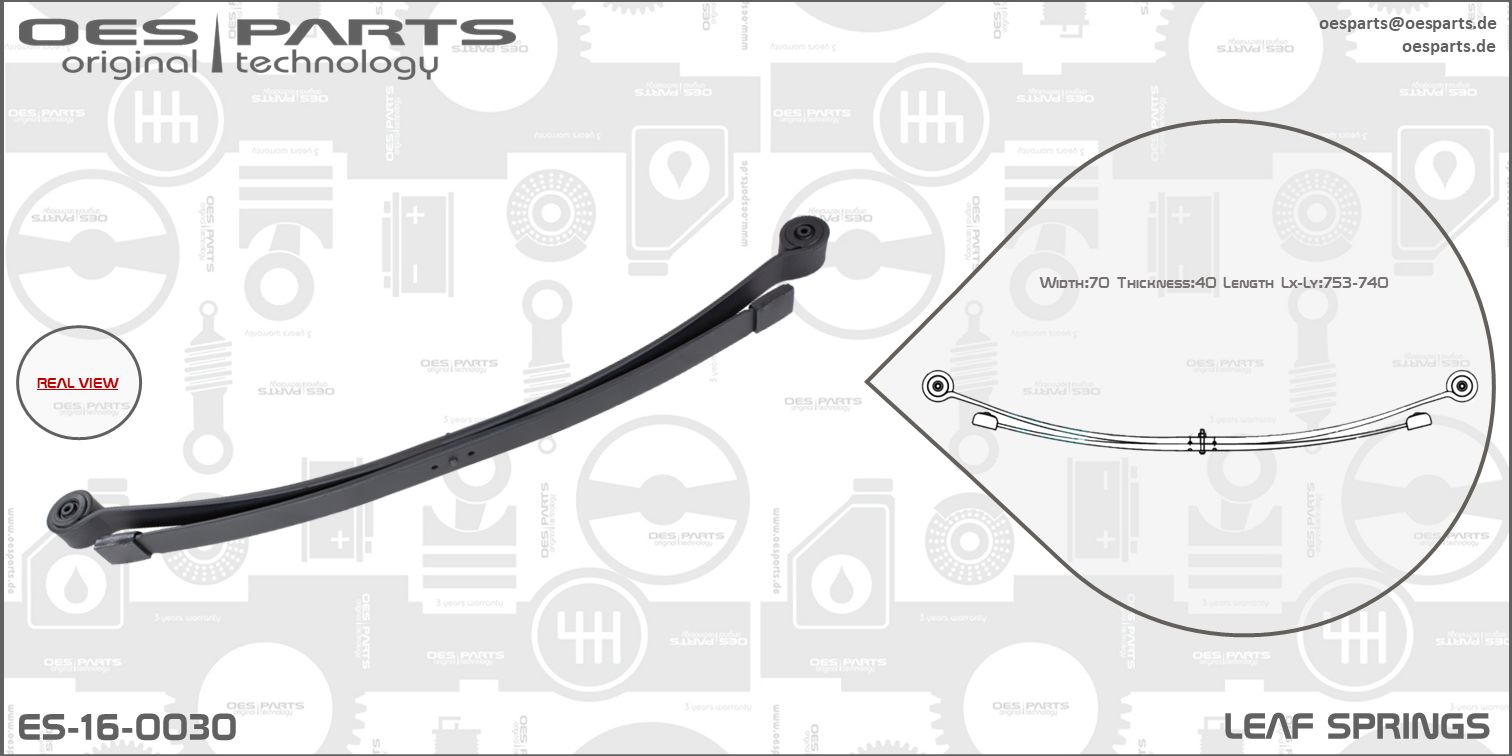 OES PARTS Vedruleht ES-16-0030