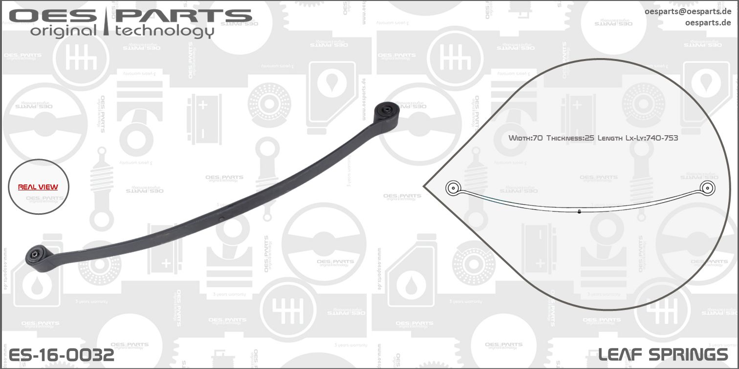 OES PARTS Vedruleht ES-16-0032