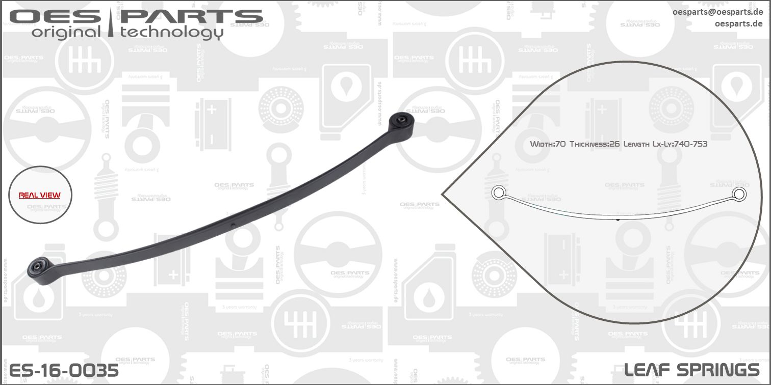 OES PARTS Vedruleht ES-16-0035