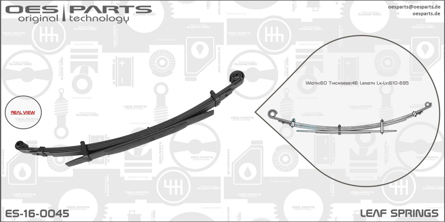 OES PARTS Vedruleht ES-16-0045