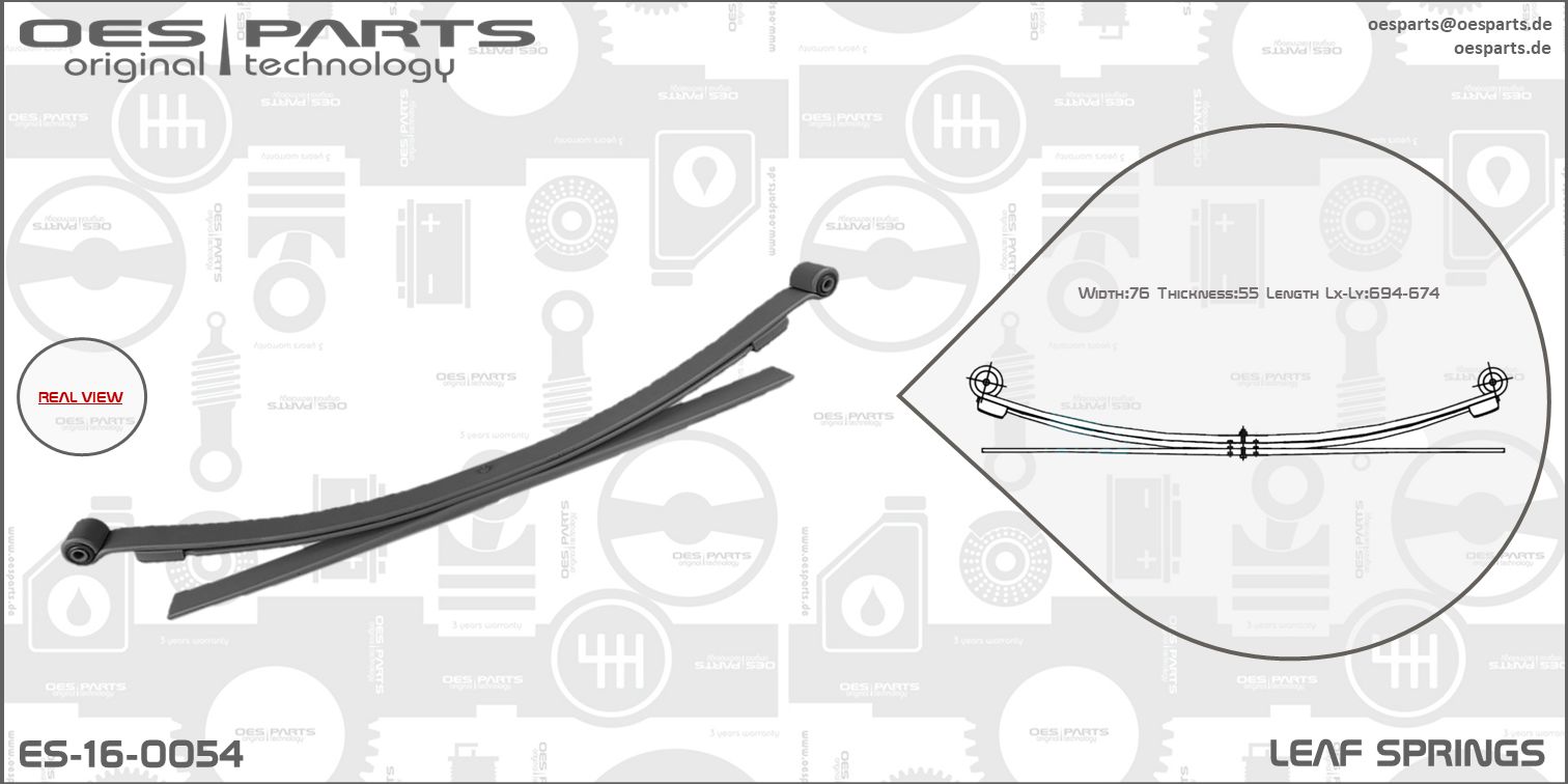 OES PARTS Vedruleht ES-16-0054