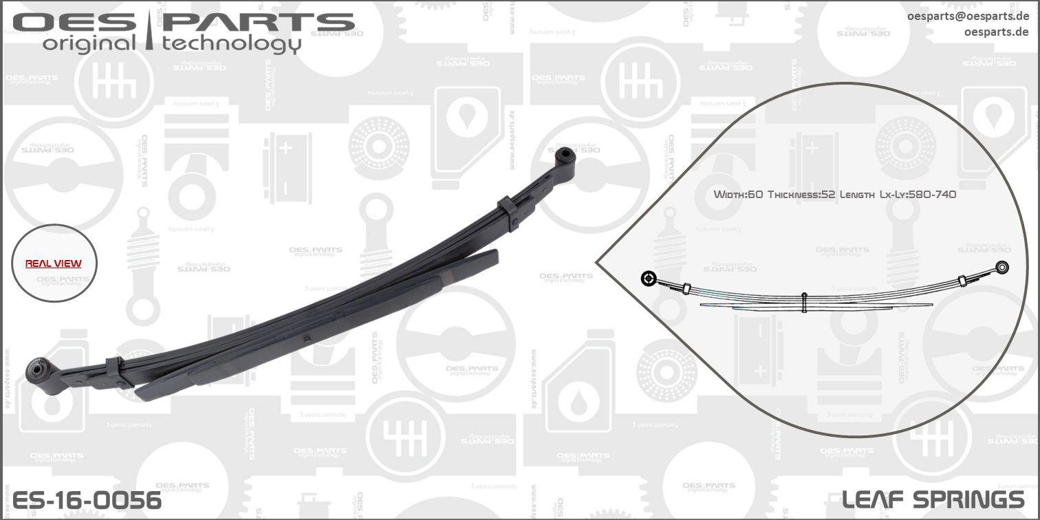 OES PARTS Vedruleht ES-16-0056