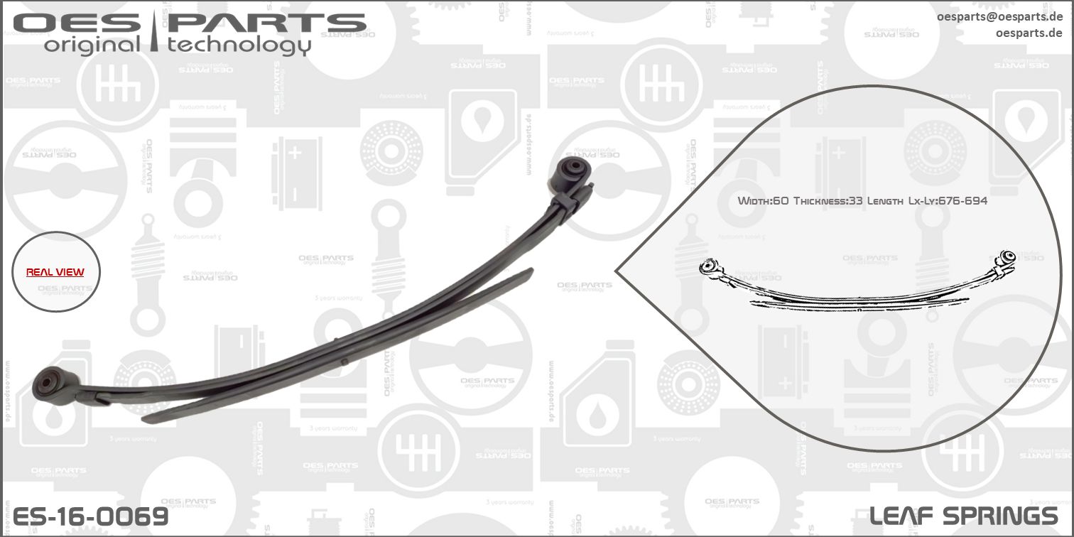 OES PARTS Vedruleht ES-16-0069