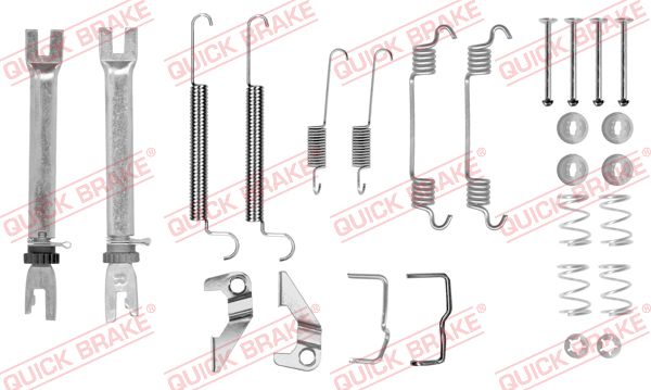 QUICK BRAKE Tarvikesarja, jarrukengät 105-0766S