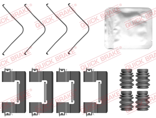 QUICK BRAKE Tarvikesarja, jarrupala 109-0163