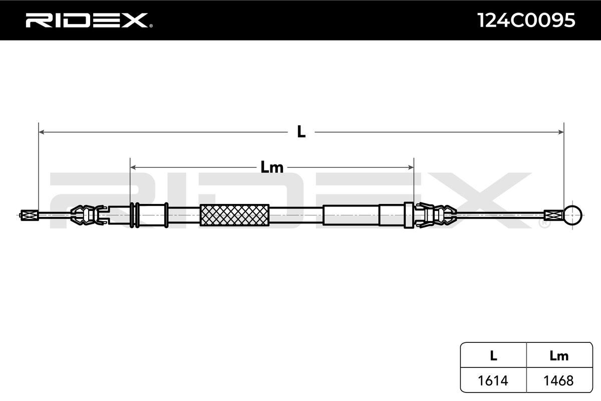 RIDEX Tross, käsipidur 124C0095