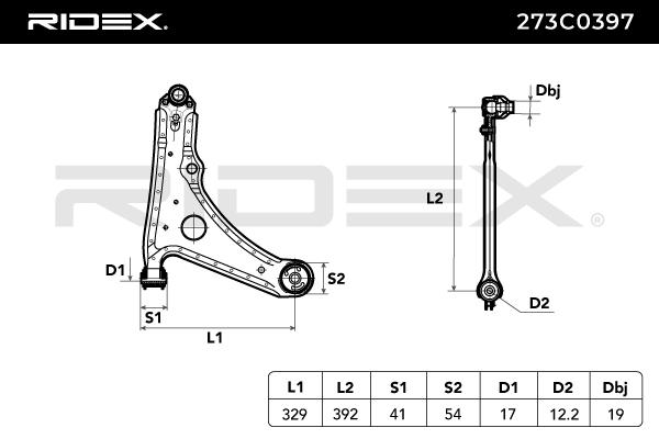 RIDEX Õõtshoob 273C0397