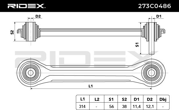 RIDEX Õõtshoob 273C0486