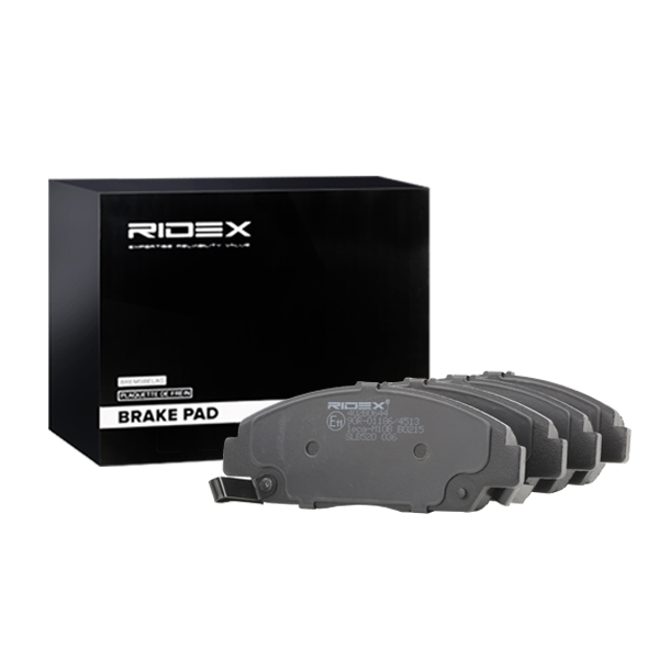 RIDEX Zestaw klocków hamulcowych, hamulce tarczowe 402B0644