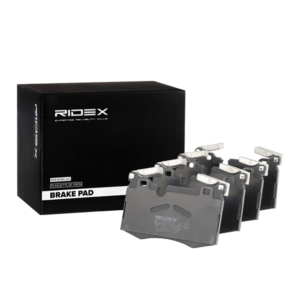 RIDEX Piduriklotside komplekt, ketaspidur 402B0935