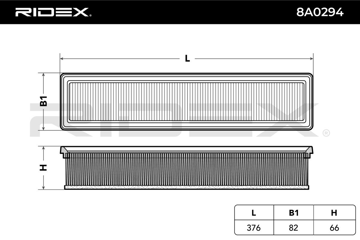 RIDEX Õhufilter 8A0294