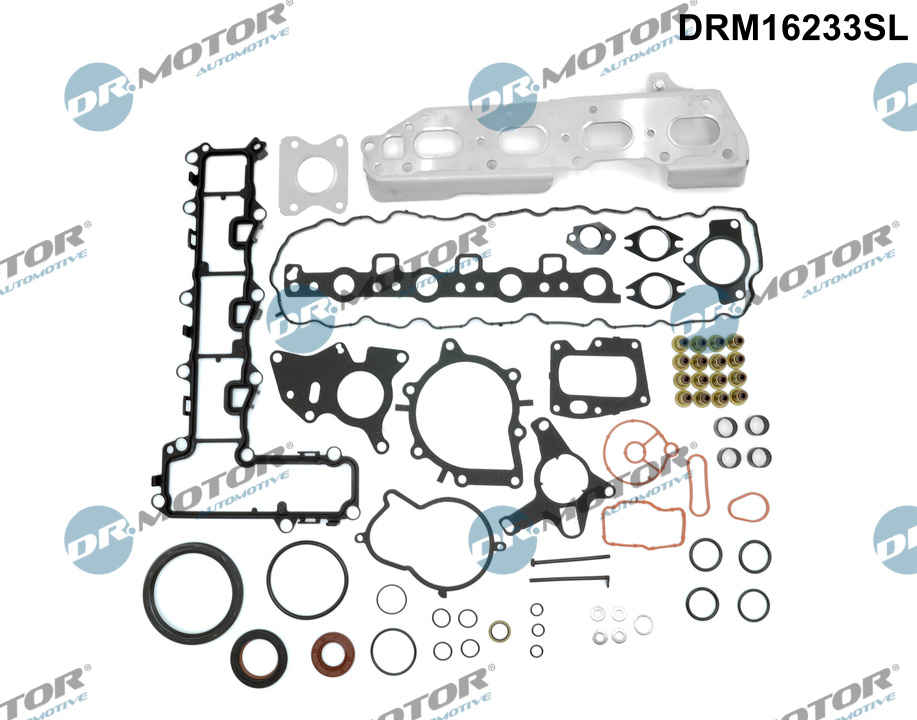 Dr.Motor Automotive Täydellinen tiivistesarja, moottori DRM16233SL