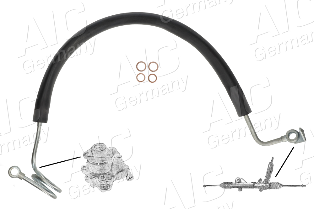AIC Hydrauliikkaletku, ohjaus 54997