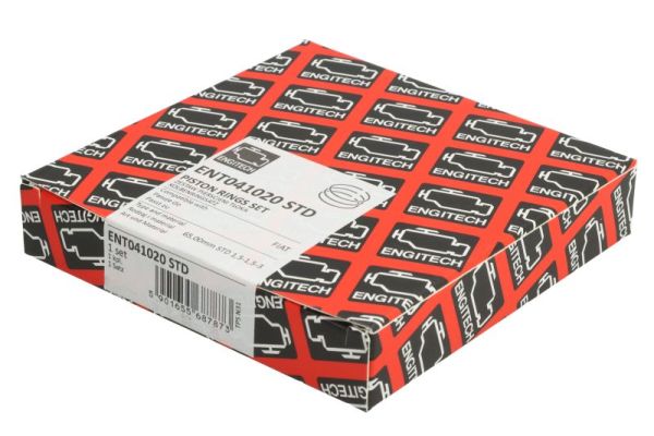 ENGITECH Kolvirõngakomplekt ENT041020 STD