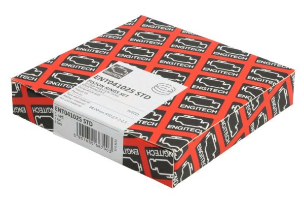 ENGITECH Kolvirõngakomplekt ENT041025 STD