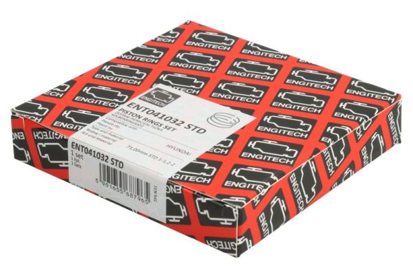 ENGITECH Kolvirõngakomplekt ENT041032 STD