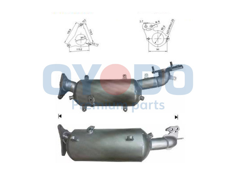 Oyodo DPF kübemefilter 20N0149-OYO