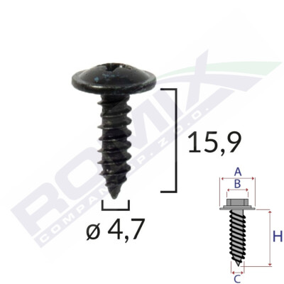 ROMIX Plekikruvi 45195