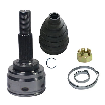 K27 Veovõlli otsa komplekt 016-NI20327