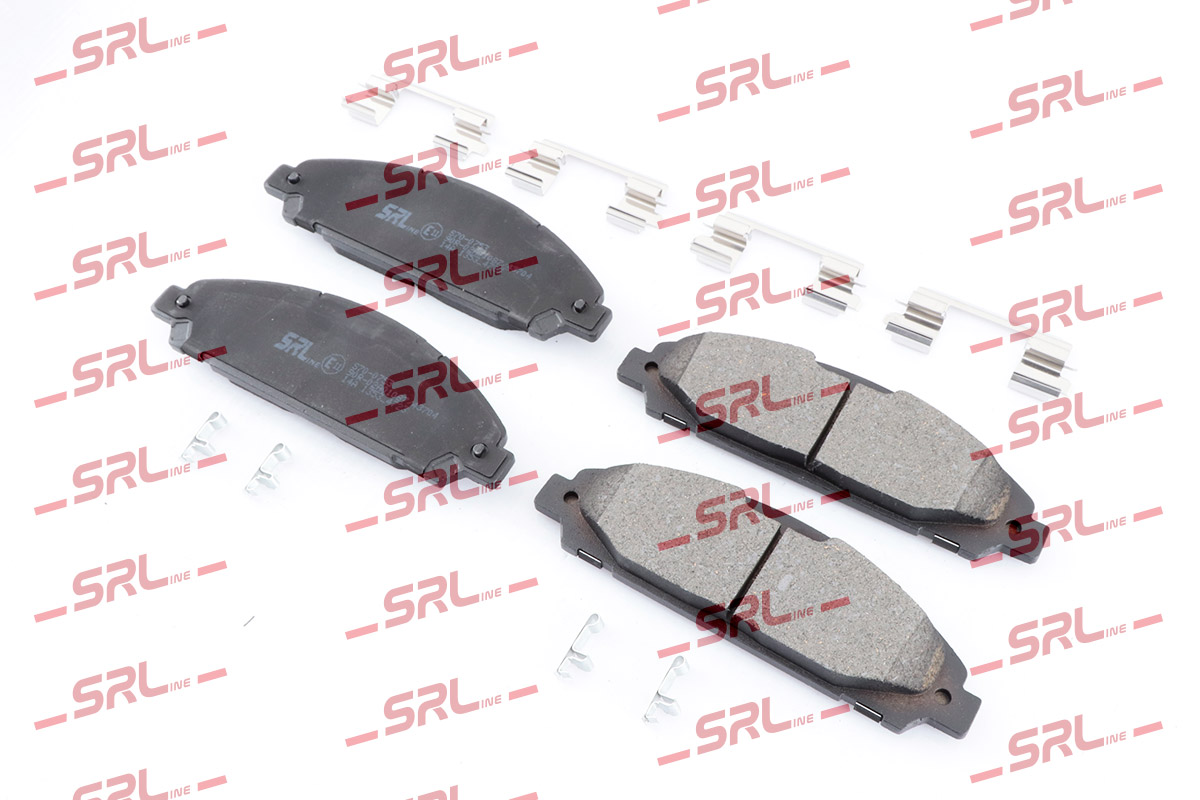 SRLine Piduriklotside komplekt, ketaspidur S70-0753
