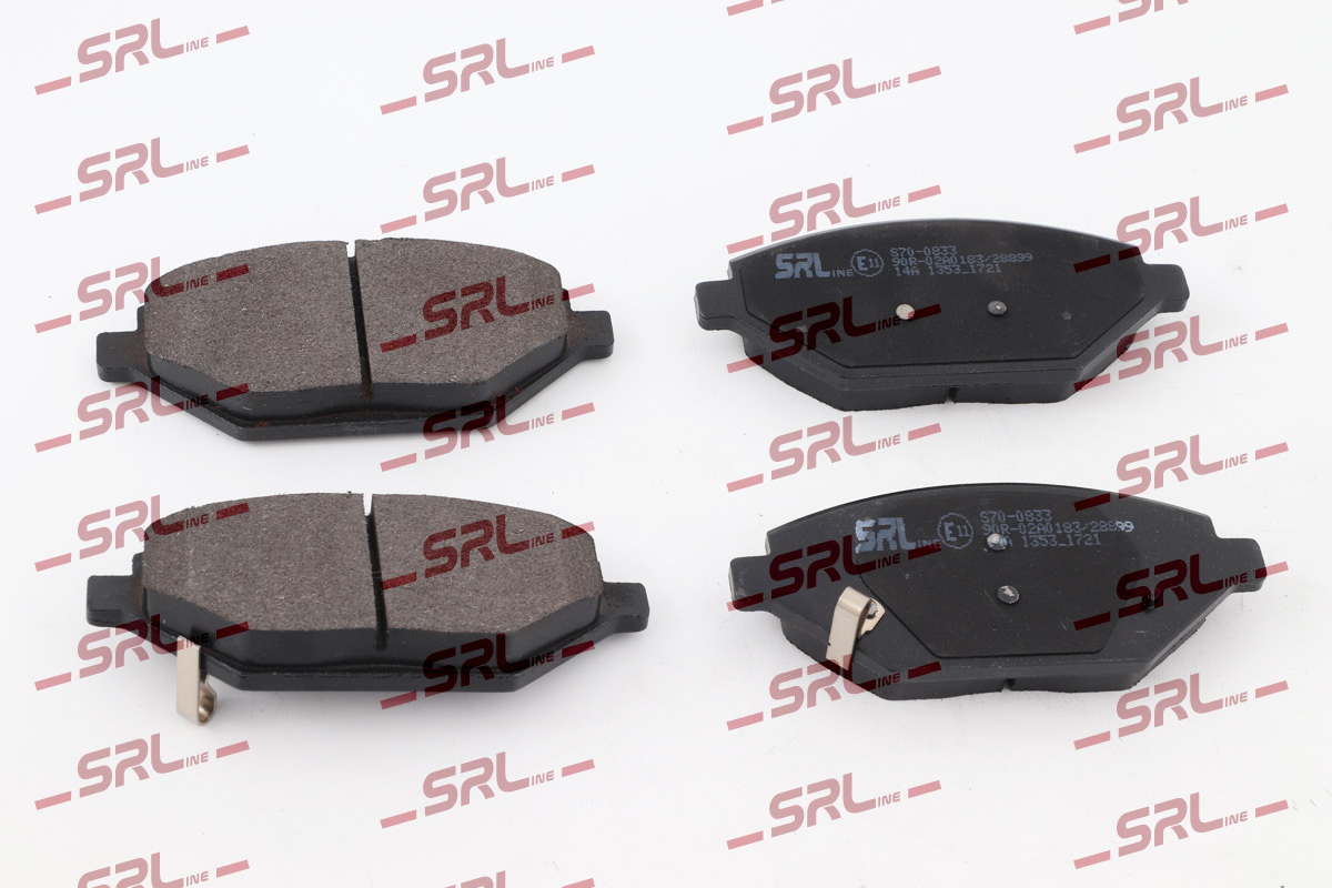 SRLine Piduriklotside komplekt, ketaspidur S70-0833