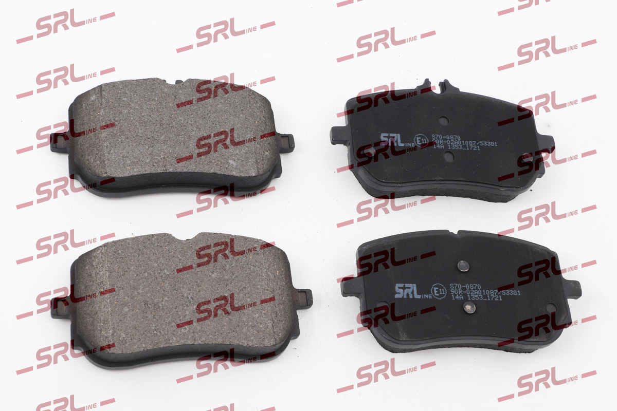 SRLine Piduriklotside komplekt, ketaspidur S70-0870