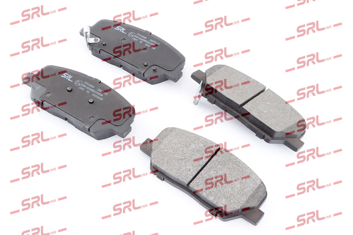 SRLine Piduriklotside komplekt, ketaspidur S70-0949